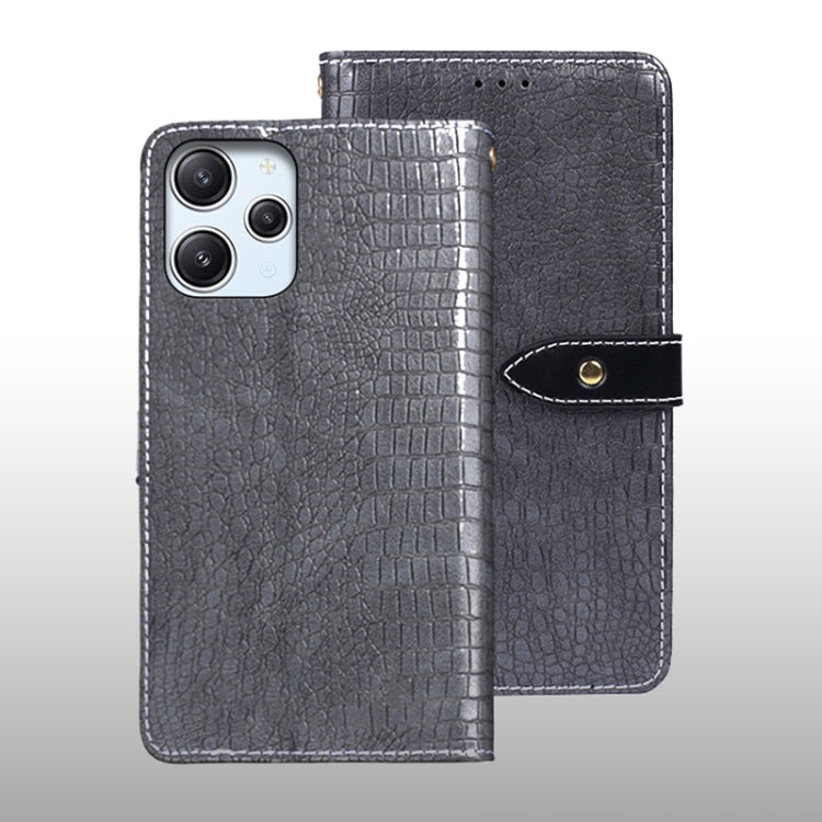 idewei Crocodile Texture Leather Phone Case