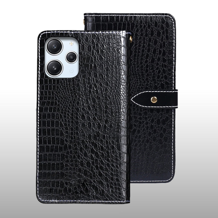 idewei Crocodile Texture Leather Phone Case