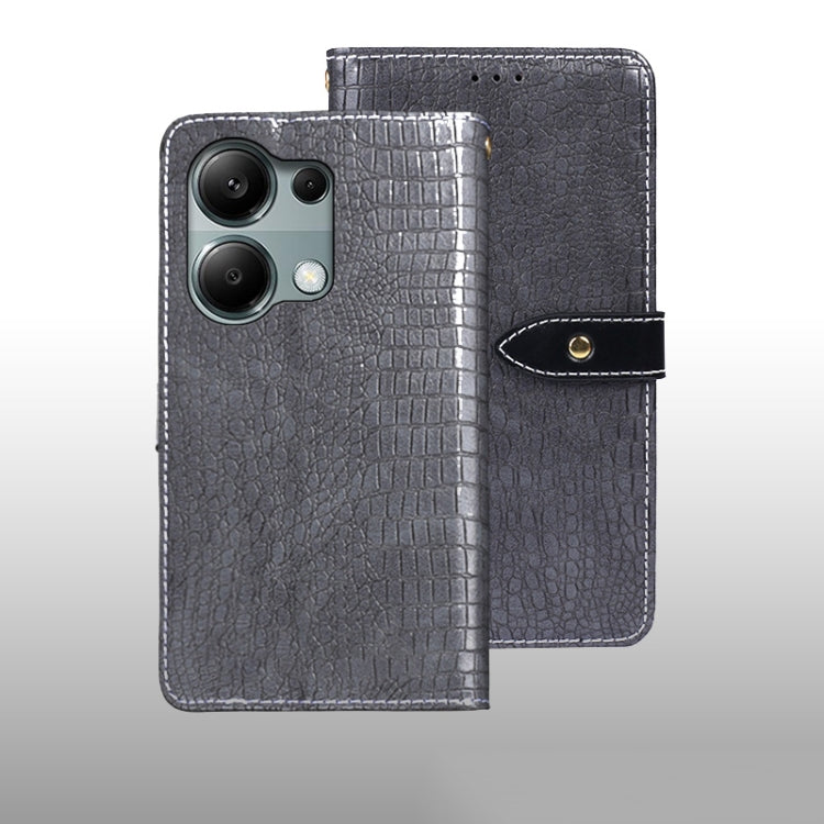 idewei Crocodile Texture Leather Phone Case