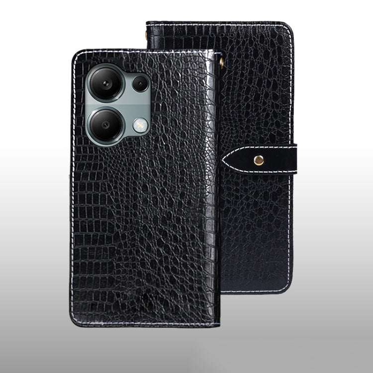 idewei Crocodile Texture Leather Phone Case