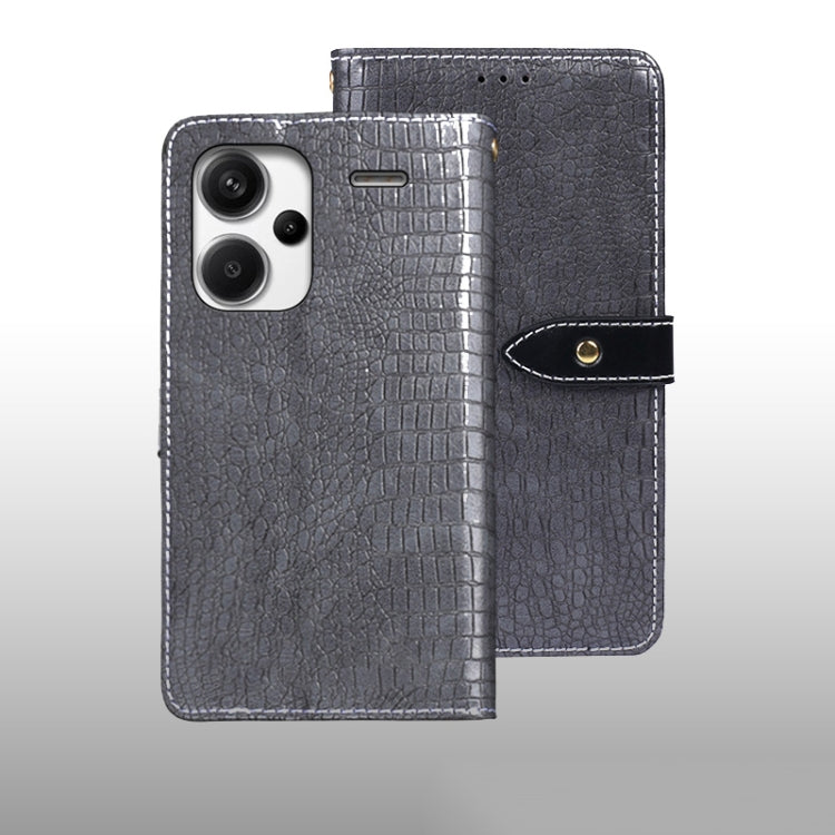 idewei Crocodile Texture Leather Phone Case