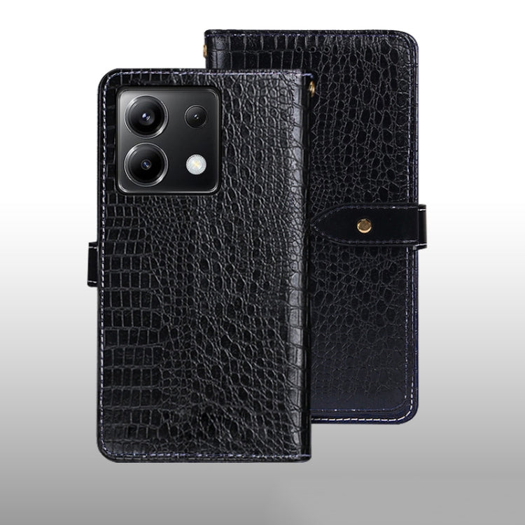 idewei Crocodile Texture Leather Phone Case