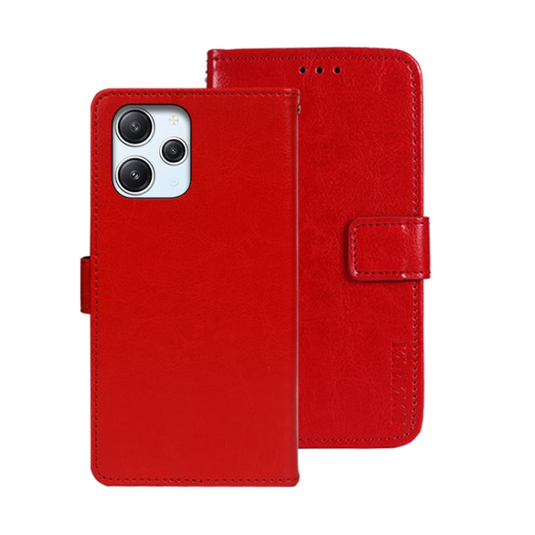 idewei Crazy Horse Texture Leather Phone Case