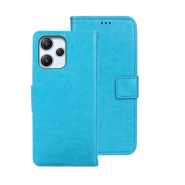 idewei Crazy Horse Texture Leather Phone Case
