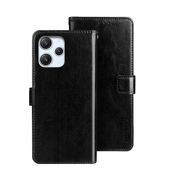 idewei Crazy Horse Texture Leather Phone Case