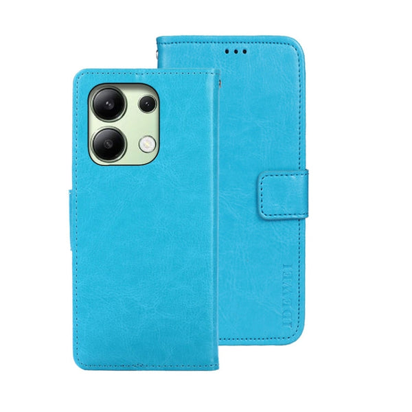idewei Crazy Horse Texture Leather Phone Case