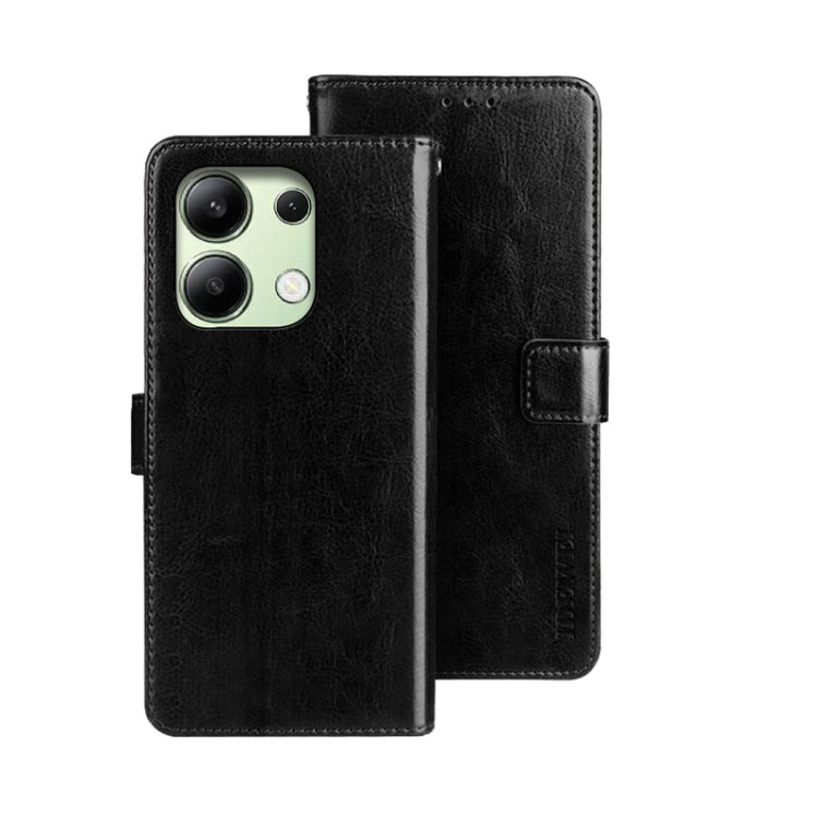 idewei Crazy Horse Texture Leather Phone Case