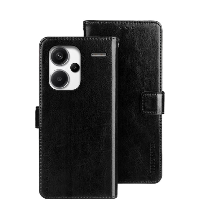 idewei Crazy Horse Texture Leather Phone Case