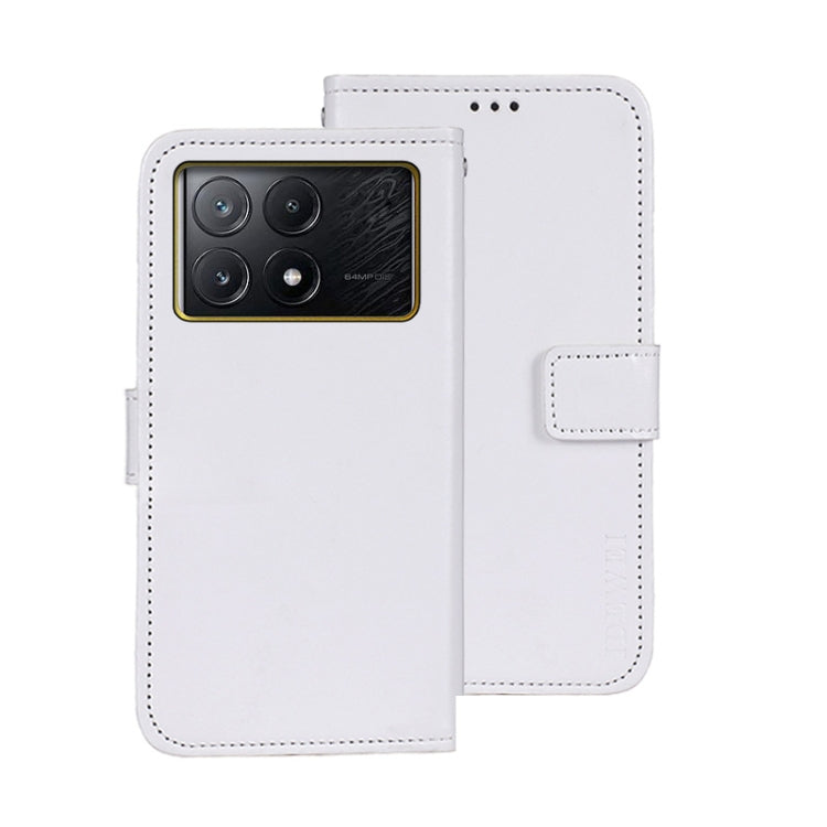 idewei Crazy Horse Texture Leather Phone Case