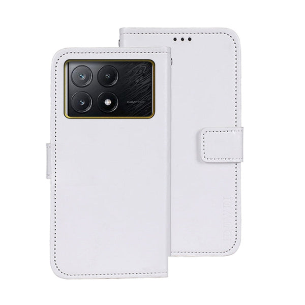 idewei Crazy Horse Texture Leather Phone Case
