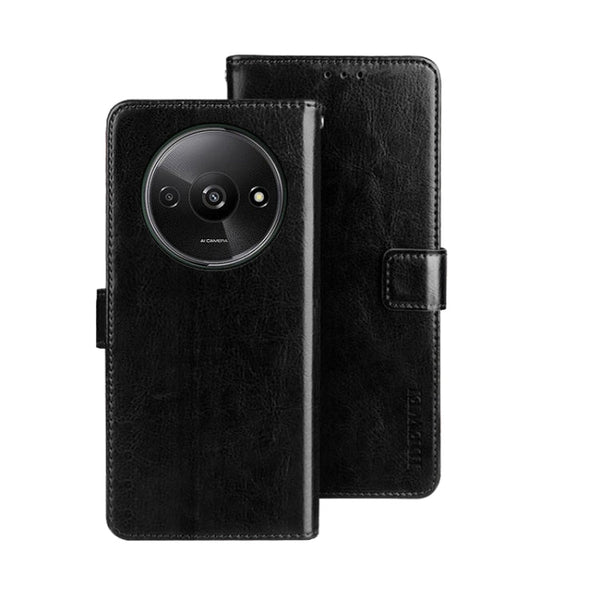 idewei Crazy Horse Texture Leather Phone Case