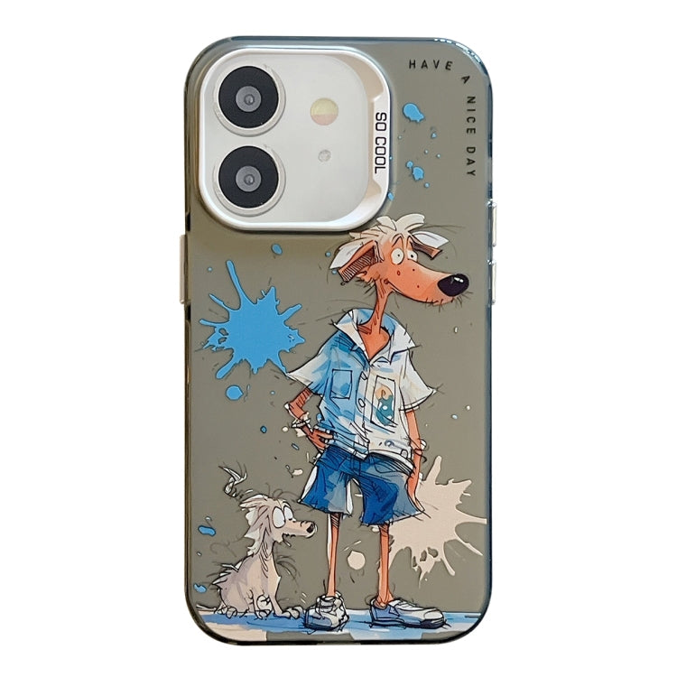 Animal Pattern Oil Painting Series PC + TPU Phone Case