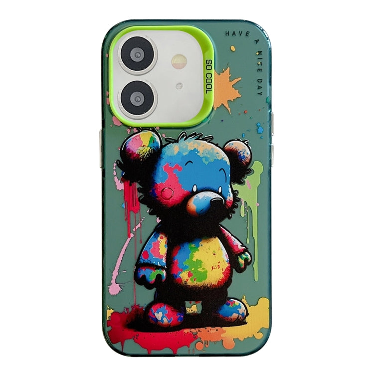 Animal Pattern Oil Painting Series PC + TPU Phone Case