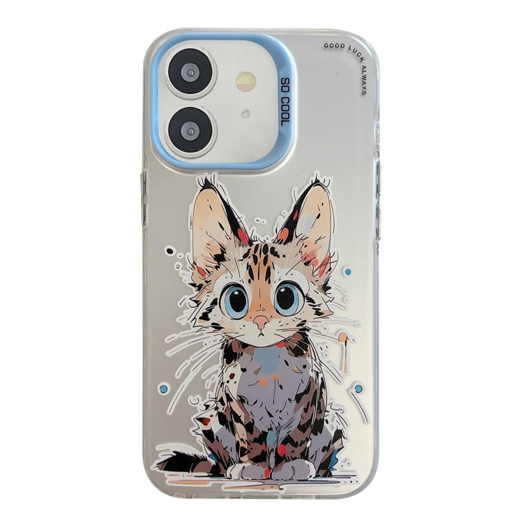 Animal Pattern Oil Painting Series PC + TPU Phone Case