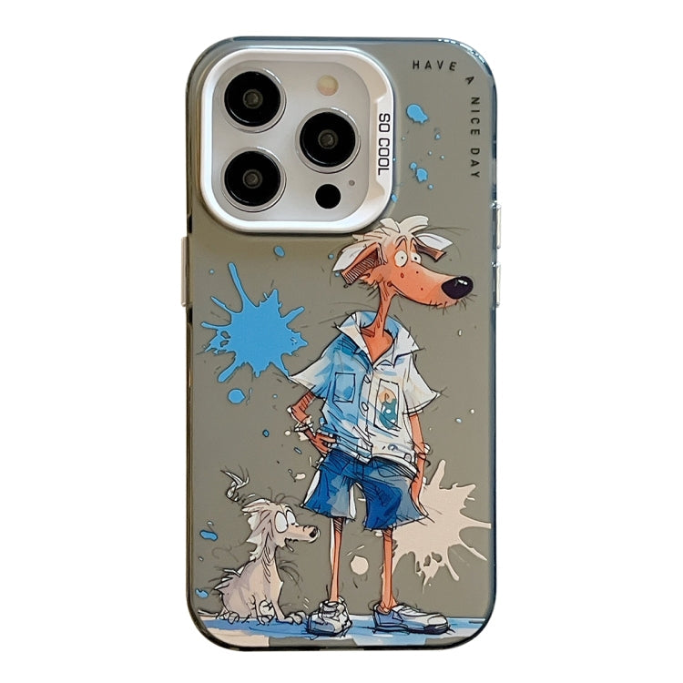 Animal Pattern Oil Painting Series PC + TPU Phone Case