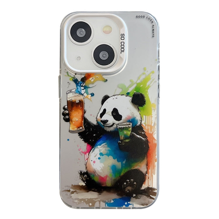 Animal Pattern Oil Painting Series PC + TPU Phone Case
