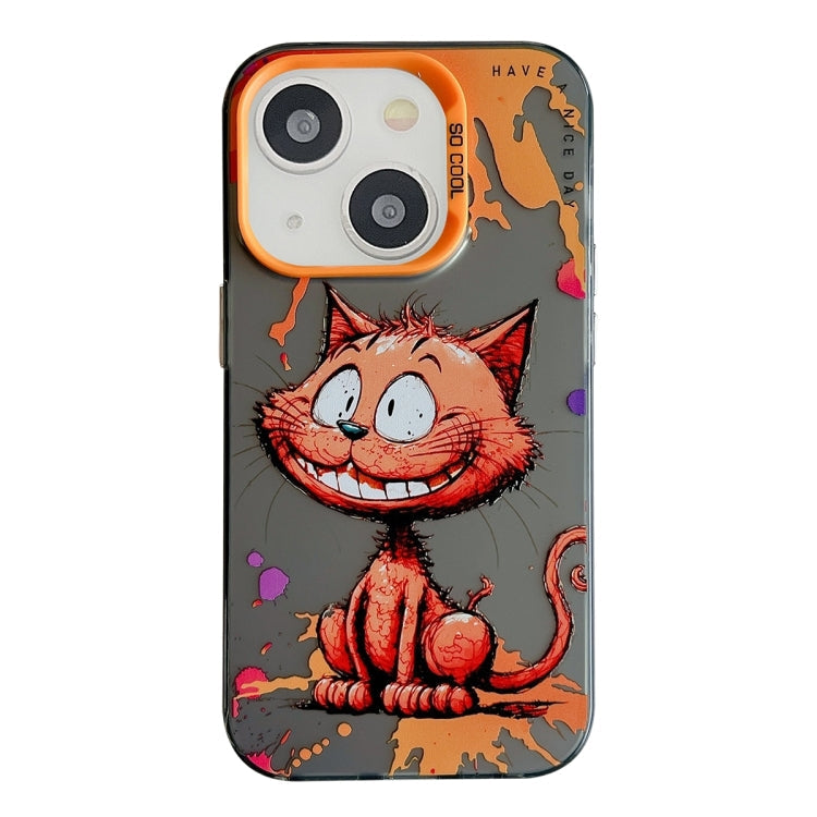 Animal Pattern Oil Painting Series PC + TPU Phone Case