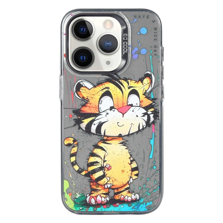 Animal Pattern Oil Painting Series PC + TPU Phone Case