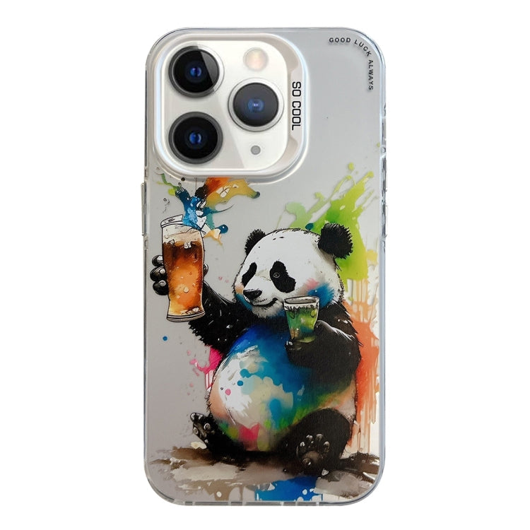 Animal Pattern Oil Painting Series PC + TPU Phone Case