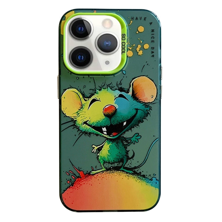Animal Pattern Oil Painting Series PC + TPU Phone Case