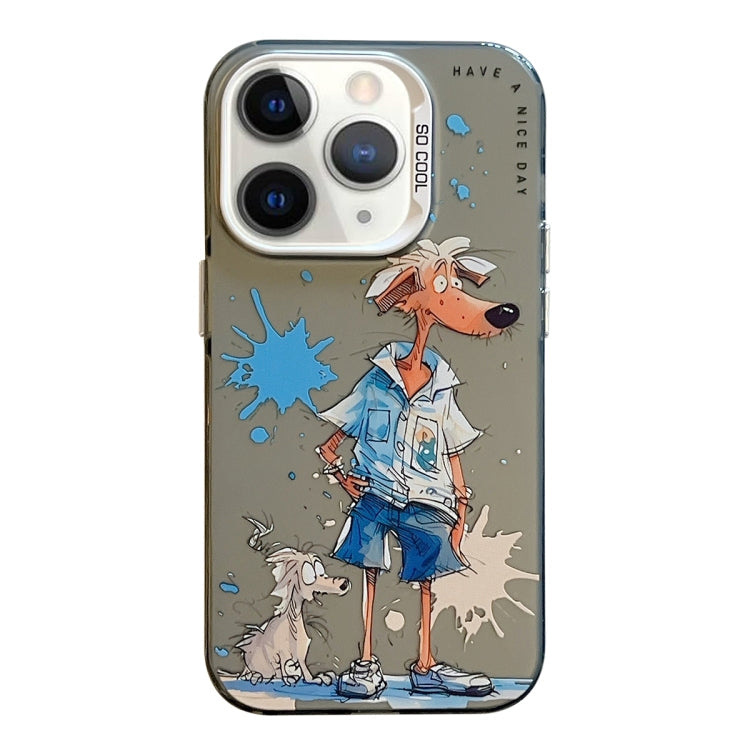 Animal Pattern Oil Painting Series PC + TPU Phone Case