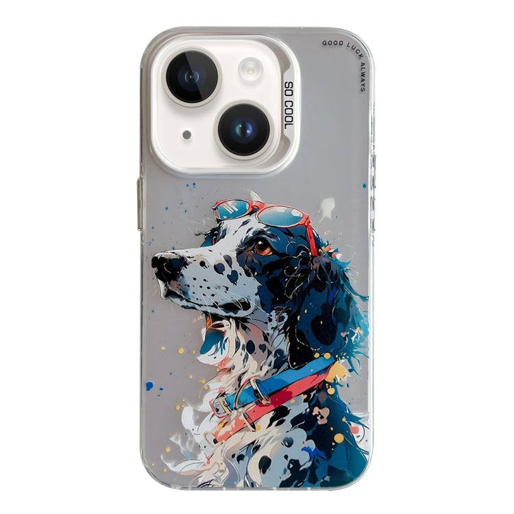 Animal Pattern Oil Painting Series PC + TPU Phone Case