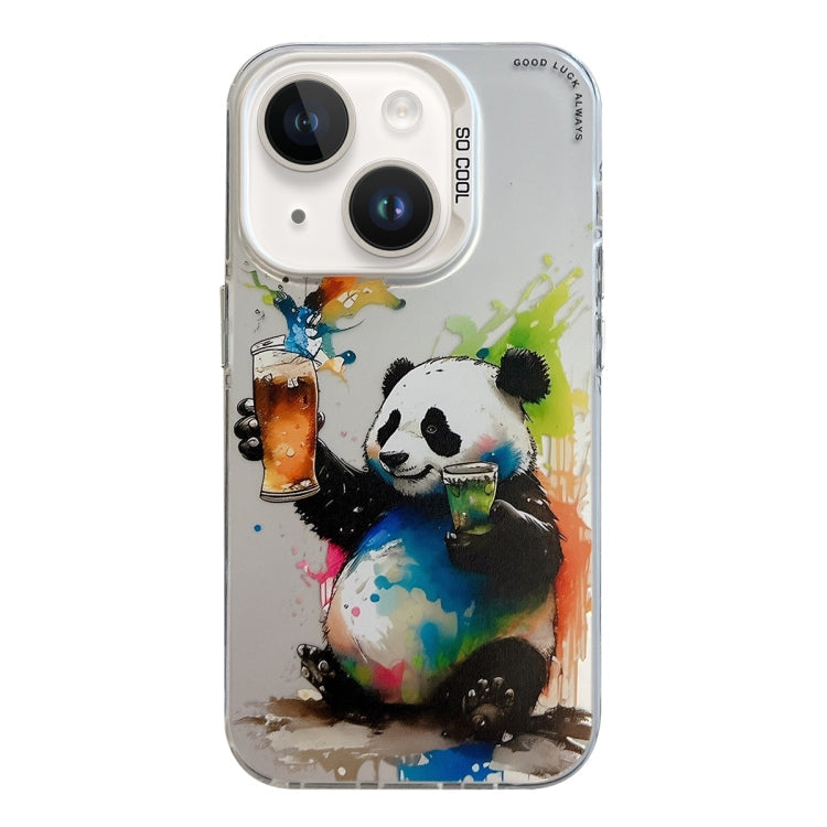 Animal Pattern Oil Painting Series PC + TPU Phone Case