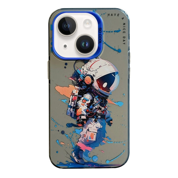 Animal Pattern Oil Painting Series PC + TPU Phone Case
