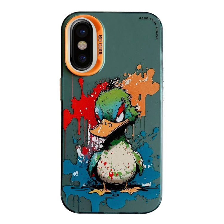 Animal Pattern Oil Painting Series PC + TPU Phone Case