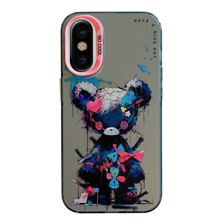 Animal Pattern Oil Painting Series PC + TPU Phone Case