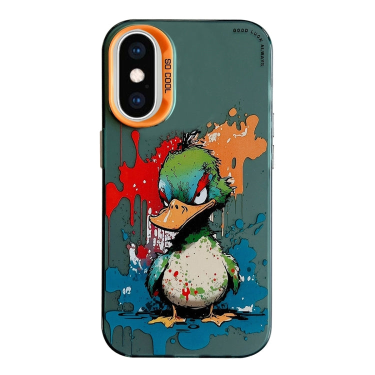 Animal Pattern Oil Painting Series PC + TPU Phone Case