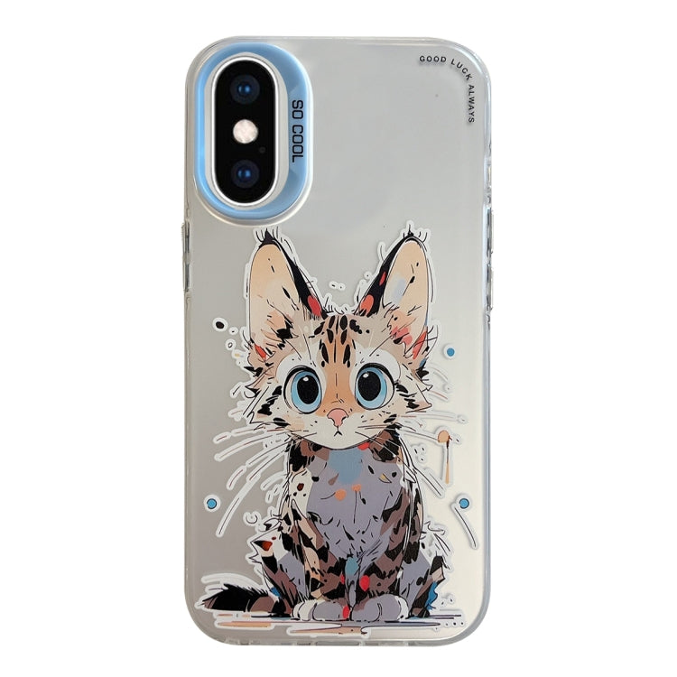 Animal Pattern Oil Painting Series PC + TPU Phone Case
