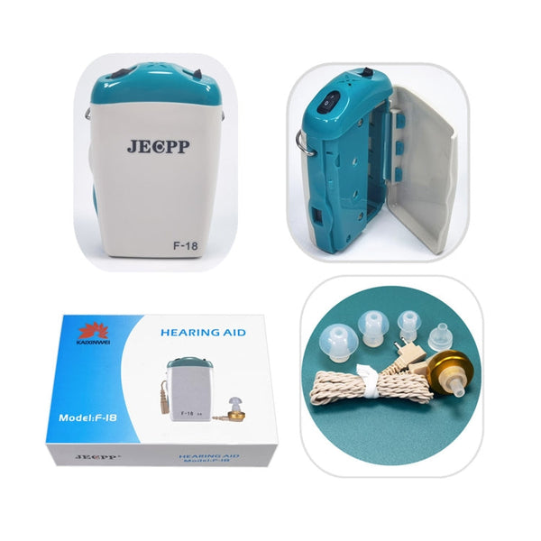 KAIXINWEI F-18 DC1.5V In-ear Hearing Aid Sound Amplifier