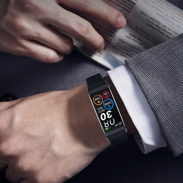 K13S 1.14 inch TFT Screen Silicone Strap Smart Calling Bracelet Supports Sleep Management/Blood Oxygen Monitoring