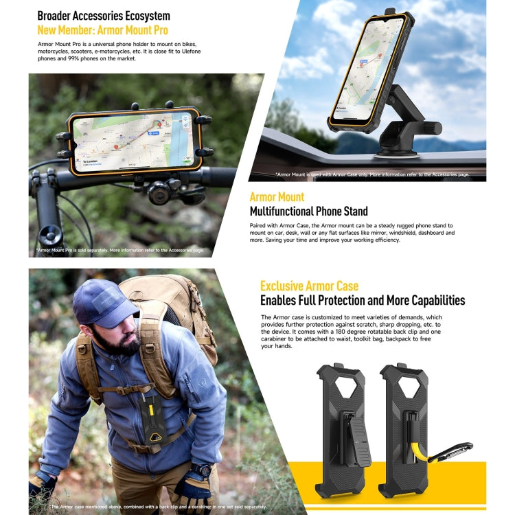 Ulefone Armor X13, IP68/IP69K Rugged Phone, 6.52 inch Android 13 MediaTek Helio G36 Octa Core, Network: 4G, NFC, OTG