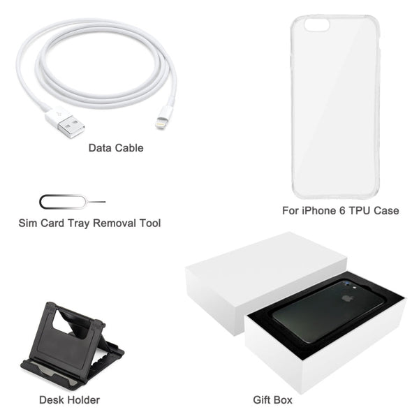 TPU Case + Desk Holder + Data Cable + Sim Card Tray Removal Tool + Gift Box