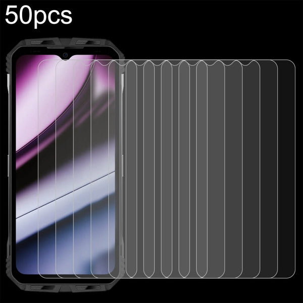 50pcs 0.26mm 9H 2.5D Tempered Glass Film
