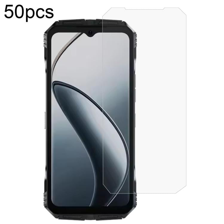 50pcs 0.26mm 9H 2.5D Tempered Glass Film