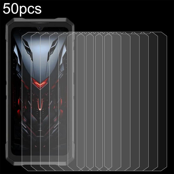 50pcs 0.26mm 9H 2.5D Tempered Glass Film