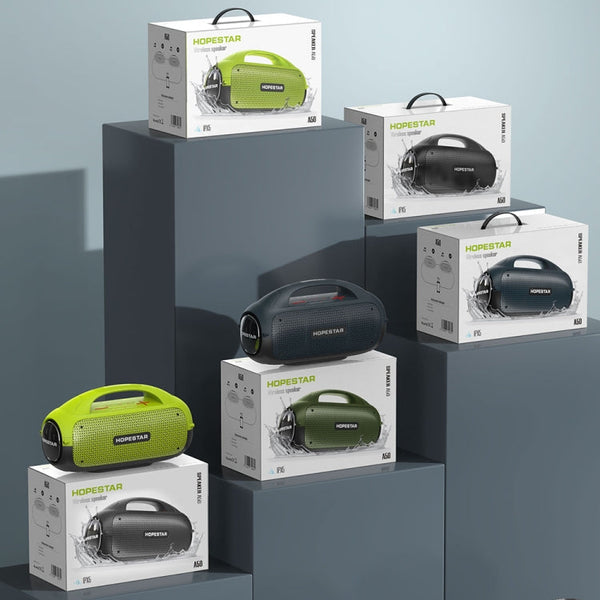 HOPESTAR A50 80W IPX6 Waterproof Portable Bluetooth Speaker Outdoor Subwoofer