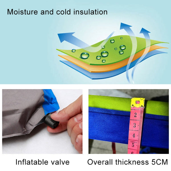 Universal Car Polyester Pongee Sleeping Mat Mattress Off-road SUV Trunk Travel Inflatable Mattress Air Bed