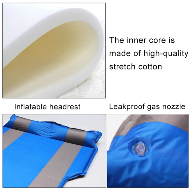 Universal Car Polyester Pongee Sleeping Mat Mattress Off-road SUV Trunk Travel Inflatable Mattress Air Bed