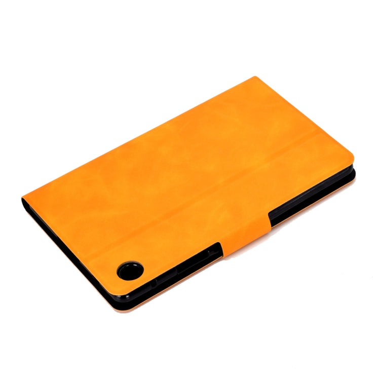 Cowhide Texture Horizontal Flip Leather Case with Holder & Card Slots & Sleep / Wake-up Function, For Huawei MatePad T8, For Huawei MediaPad T5, For Lenovo M10 Plus TB-X606F