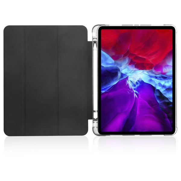 3-folding Horizontal Flip PU Leather + Shockproof TPU Case with Holder & Pen Slot, For iPad Pro 11 (2020) / iPad Pro 11(2018), For iPad Air 13 2025 / 2024 / iPad Pro 12.9 (2020) / iPad Pro 12.9(2018), For iPad 10.2 2021 / 2020 / 2019                   ...