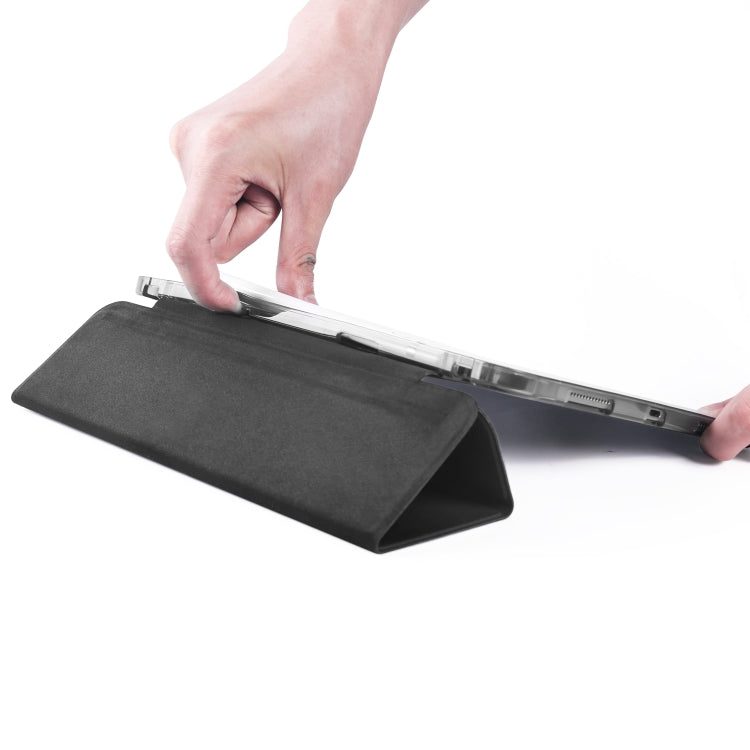 3-folding Horizontal Flip PU Leather + Shockproof TPU Case with Holder & Pen Slot, For iPad Pro 11 (2020) / iPad Pro 11(2018), For iPad Air 13 2025 / 2024 / iPad Pro 12.9 (2020) / iPad Pro 12.9(2018), For iPad 10.2 2021 / 2020 / 2019                   ...