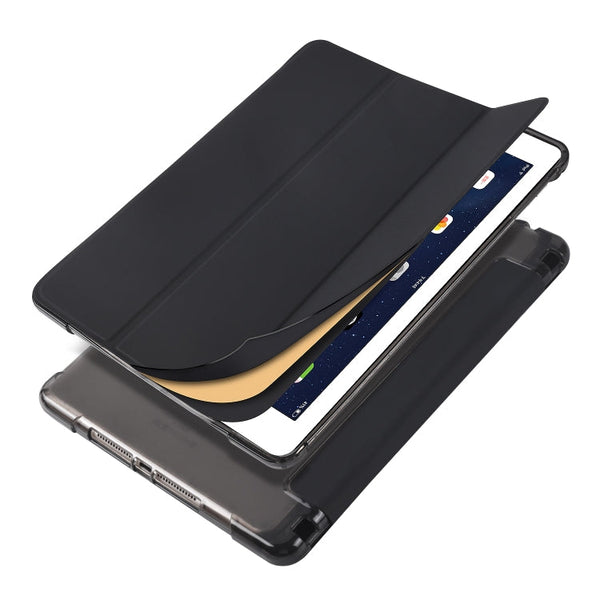 3-folding Horizontal Flip PU Leather + Shockproof TPU Case with Holder & Pen Slot, For iPad Air / Air 2 / 9.7 (2017) & (2018), For iPad Mini 5 / Mini 4