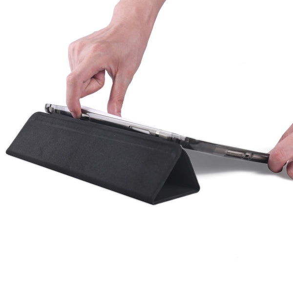 3-folding Horizontal Flip PU Leather + Shockproof TPU Case with Holder & Pen Slot, For iPad Air / Air 2 / 9.7 (2017) & (2018), For iPad Mini 5 / Mini 4