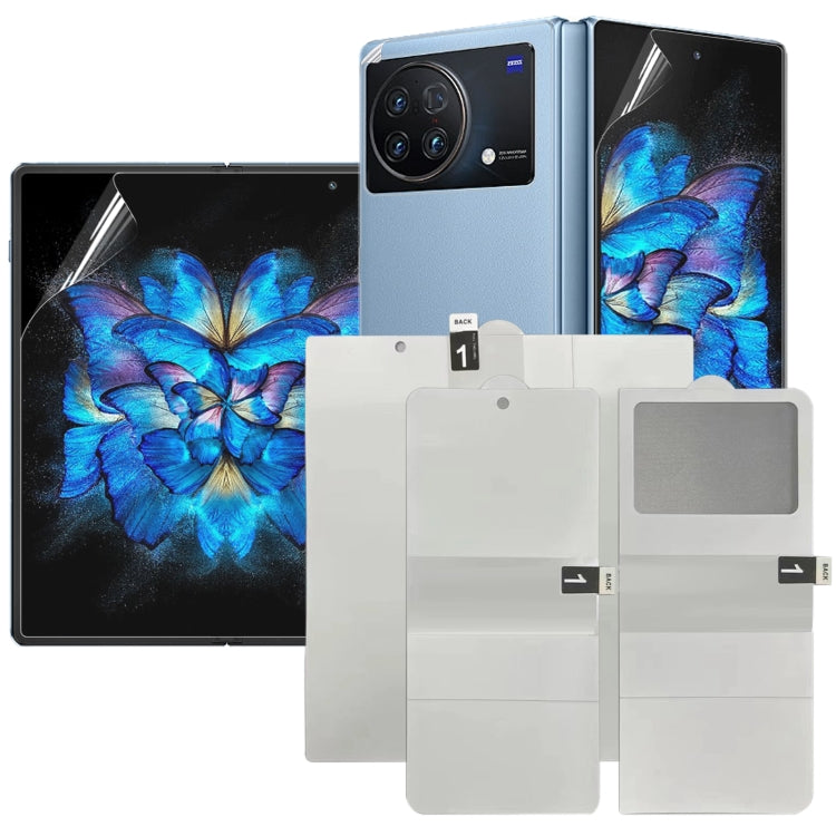 3 in 1 Full Screen Protector Explosion-proof Hydrogel Film, For vivo X Fold3 Pro, For vivo X Fold3, For vivo X Fold2