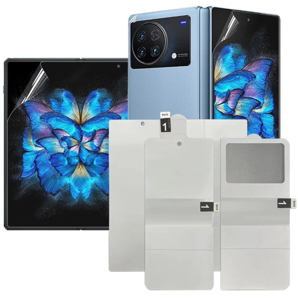 3 in 1 Full Screen Protector Explosion-proof Hydrogel Film, For vivo X Fold3 Pro, For vivo X Fold3, For vivo X Fold2