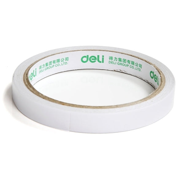 2 Volumes Deli High Adhesive Double Faced Adhesive Strong Dual Sided Tape, 9mm, 18mm, 24mm
